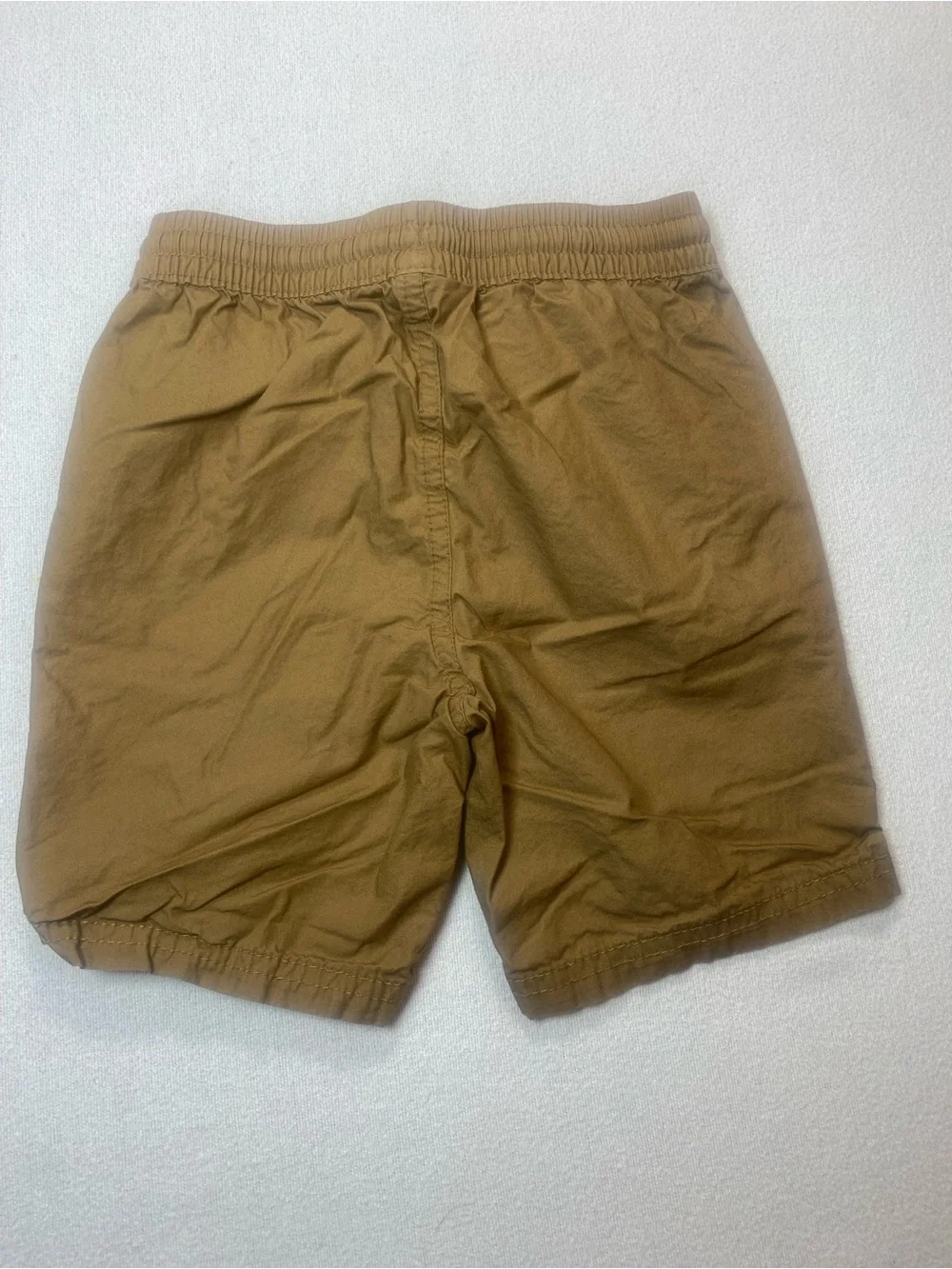 Kid’s Casual Drawstring Shorts in Brown